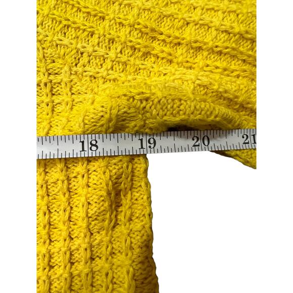 Ann Taylor Yellow Short Sleeve Sweater NWT - Picture 6 of 15